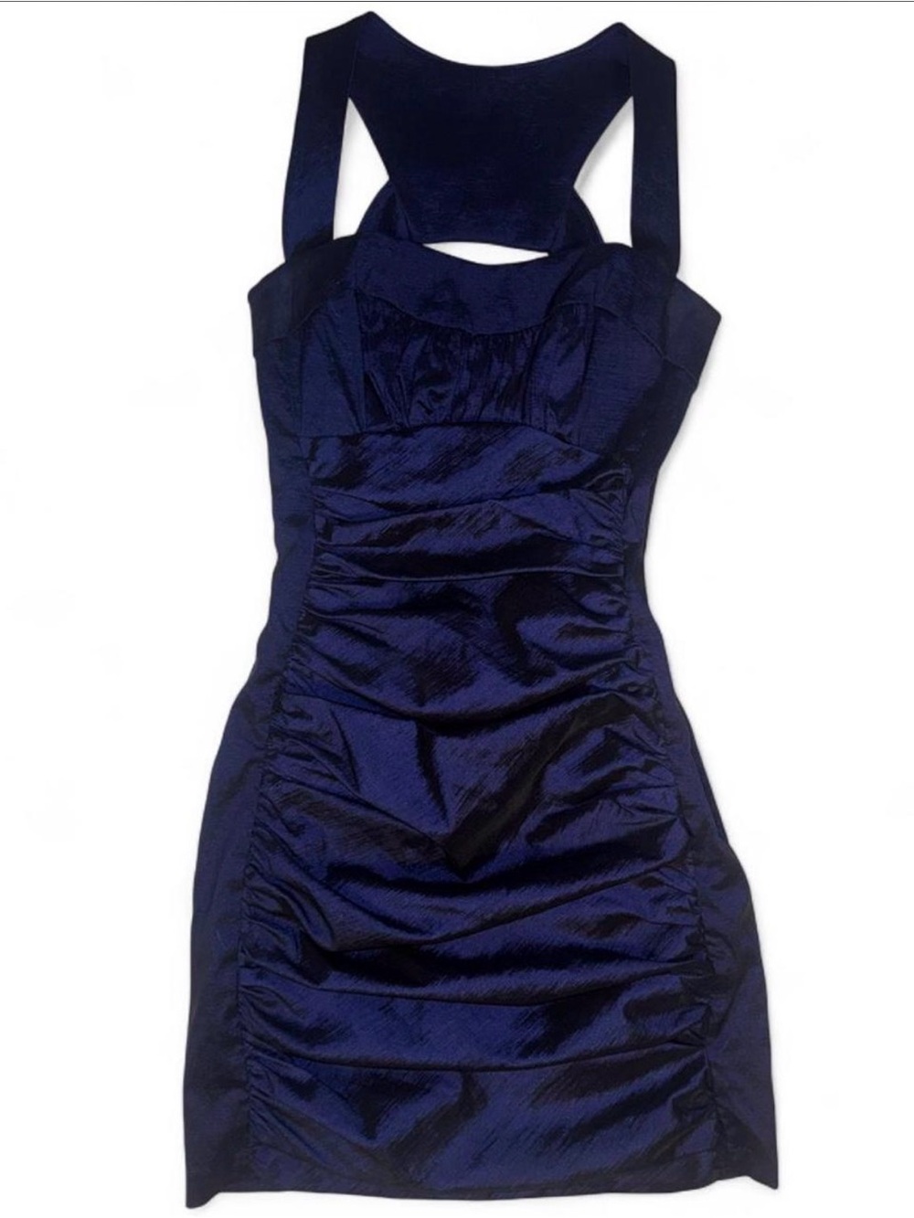 Y2K Cache Dark Blue Cocktail Dress